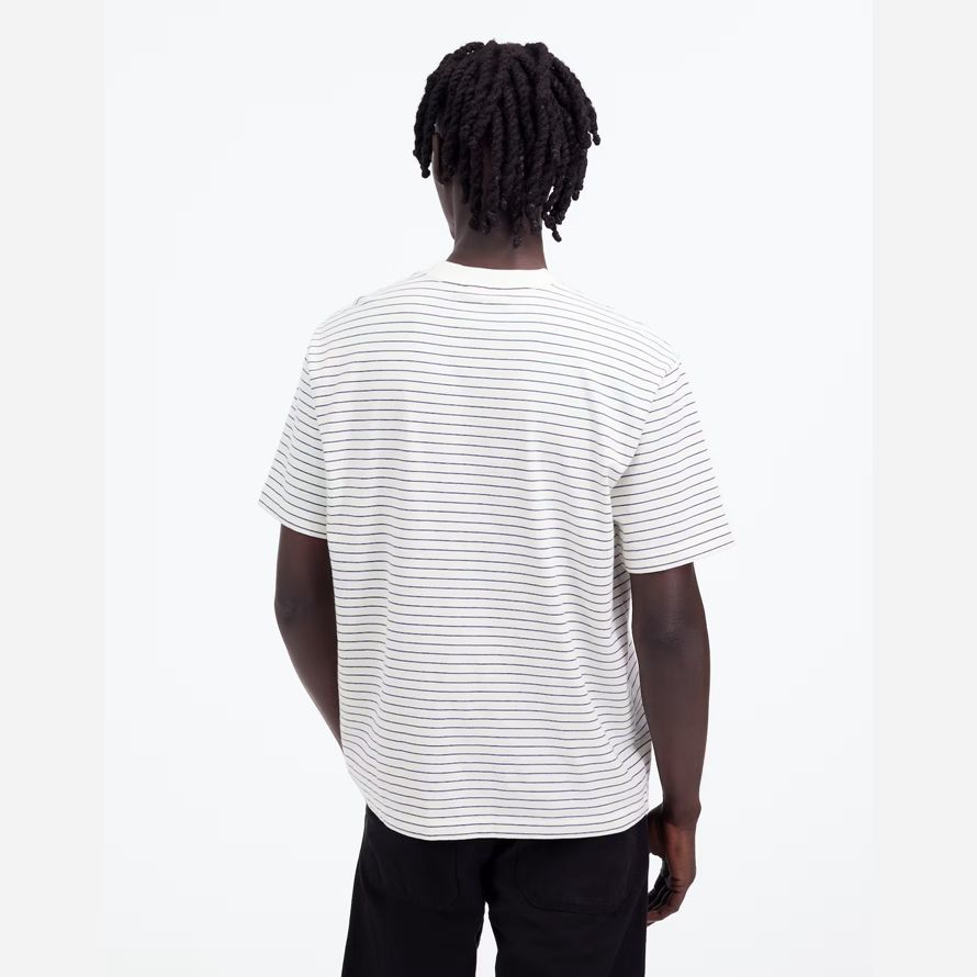blanco azul para hombre madewell el vintage camisetas