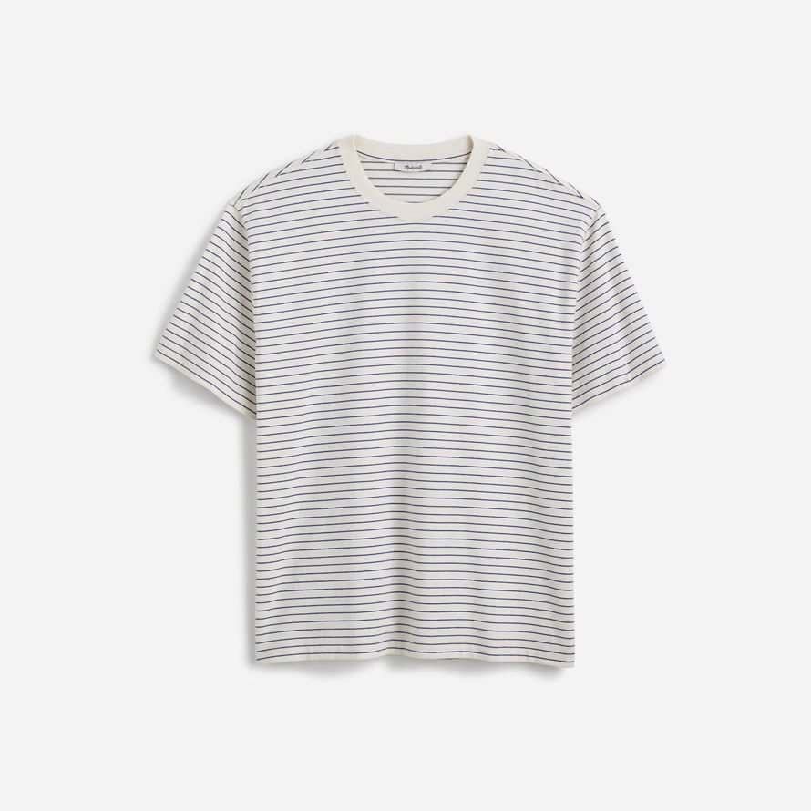 blanco azul para hombre madewell el vintage camisetas