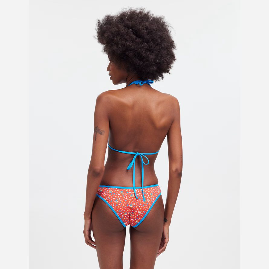 rojo naranja azul para mujer de madewell frankies paloma clásico de la parte de abajo del bikini