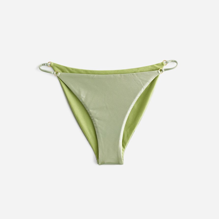 verde madewell jade nadar aria para mujer de la parte de abajo del bikini
