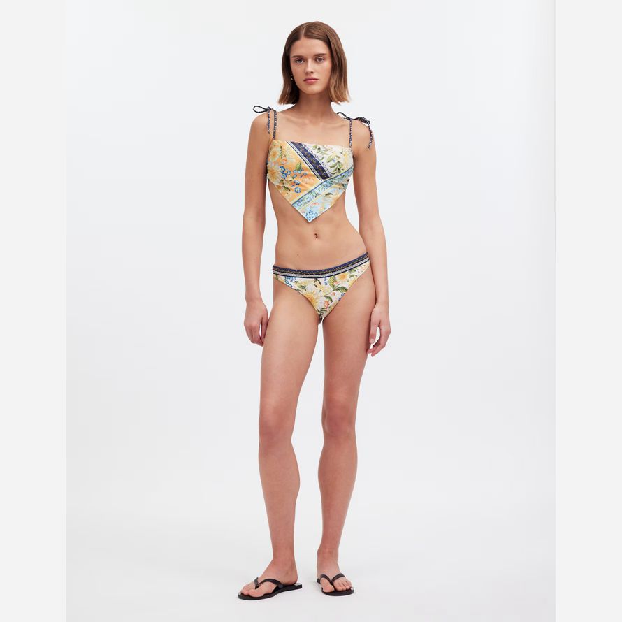 multicolor de mujer madewell agua bendita lola parte de abajo del bikini