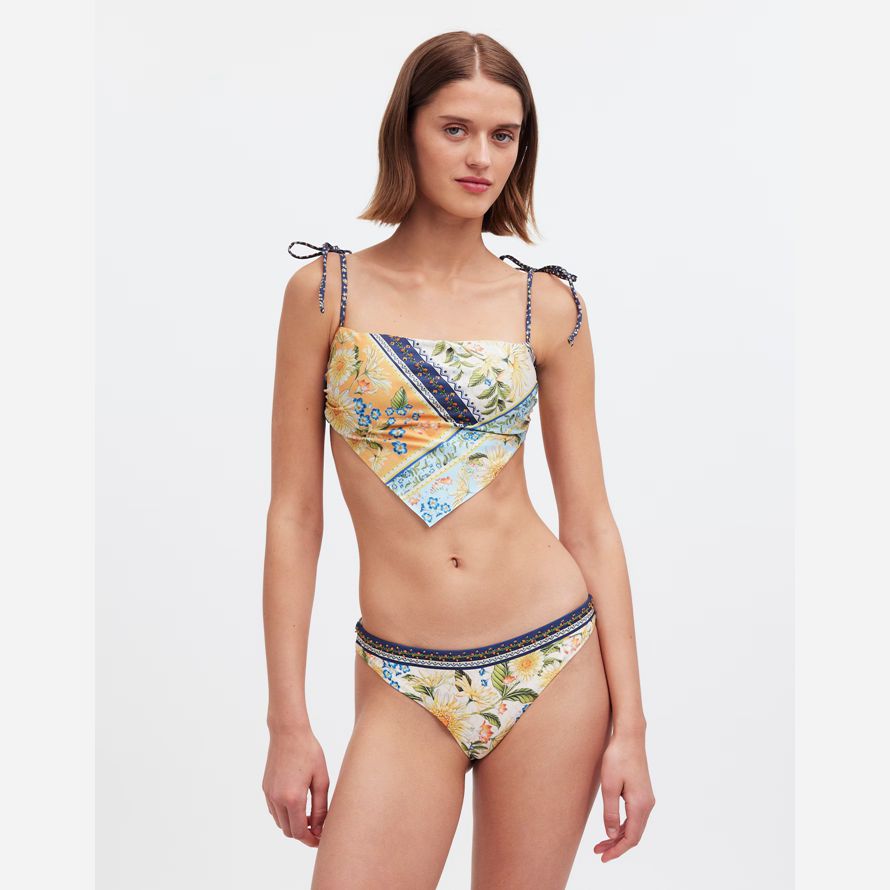 multicolor de mujer madewell agua bendita lola parte de abajo del bikini