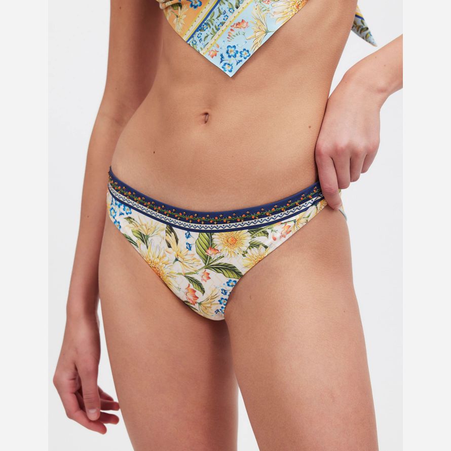 multicolor de mujer madewell agua bendita lola parte de abajo del bikini