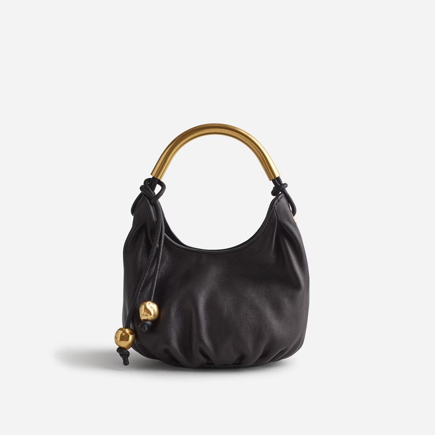 madewell la camren mini bolso de mujer negro