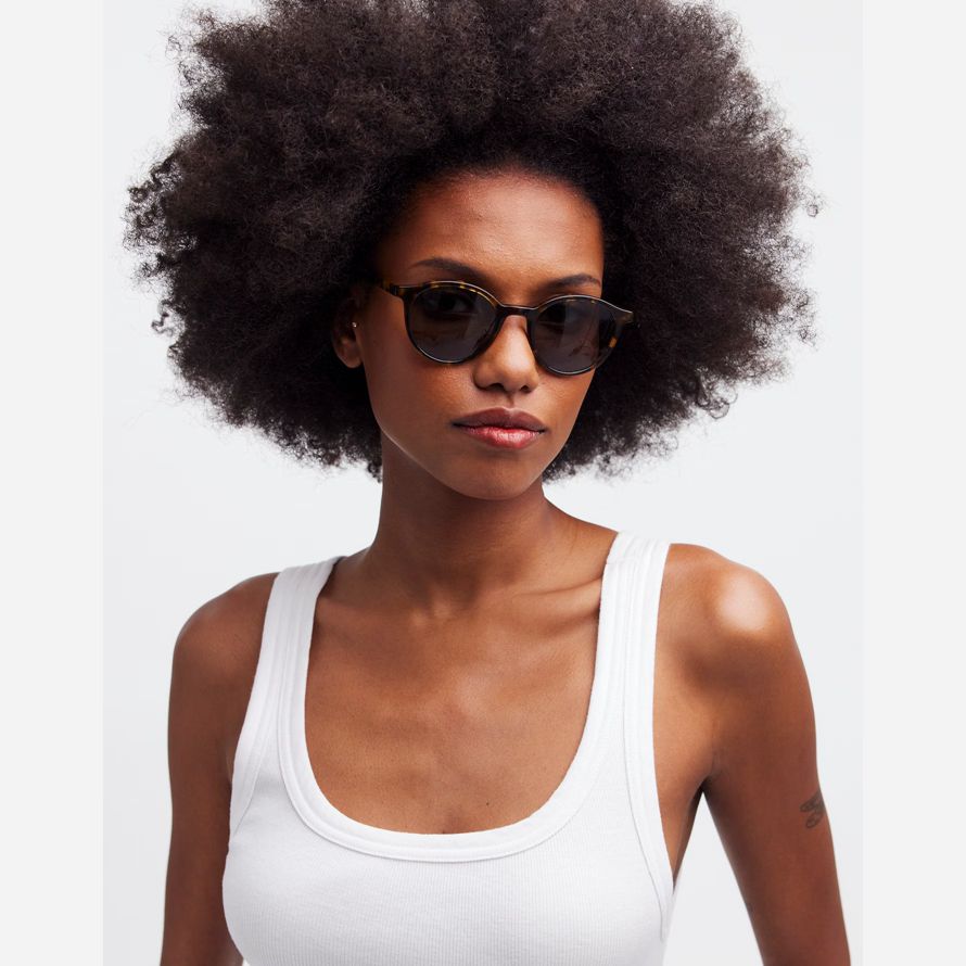 verde marrón para mujer de madewell layton gafas de sol